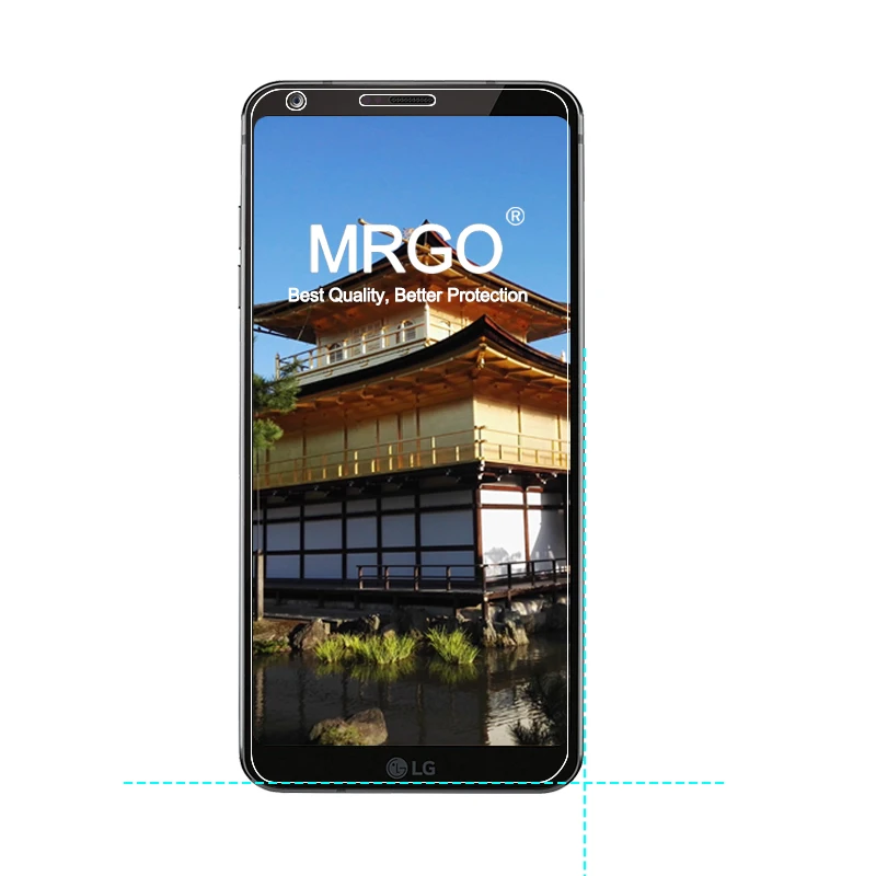 Закаленное стекло 2.5D 9h для LG Q6 Экран протектор телефон защитная пленка Alpha |