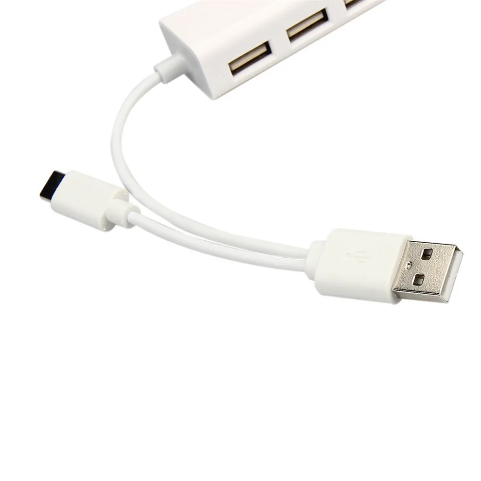 Прямая поставка надежный концентратор USB 3 1 Type C + 2 0 с портами и сетевым адаптером