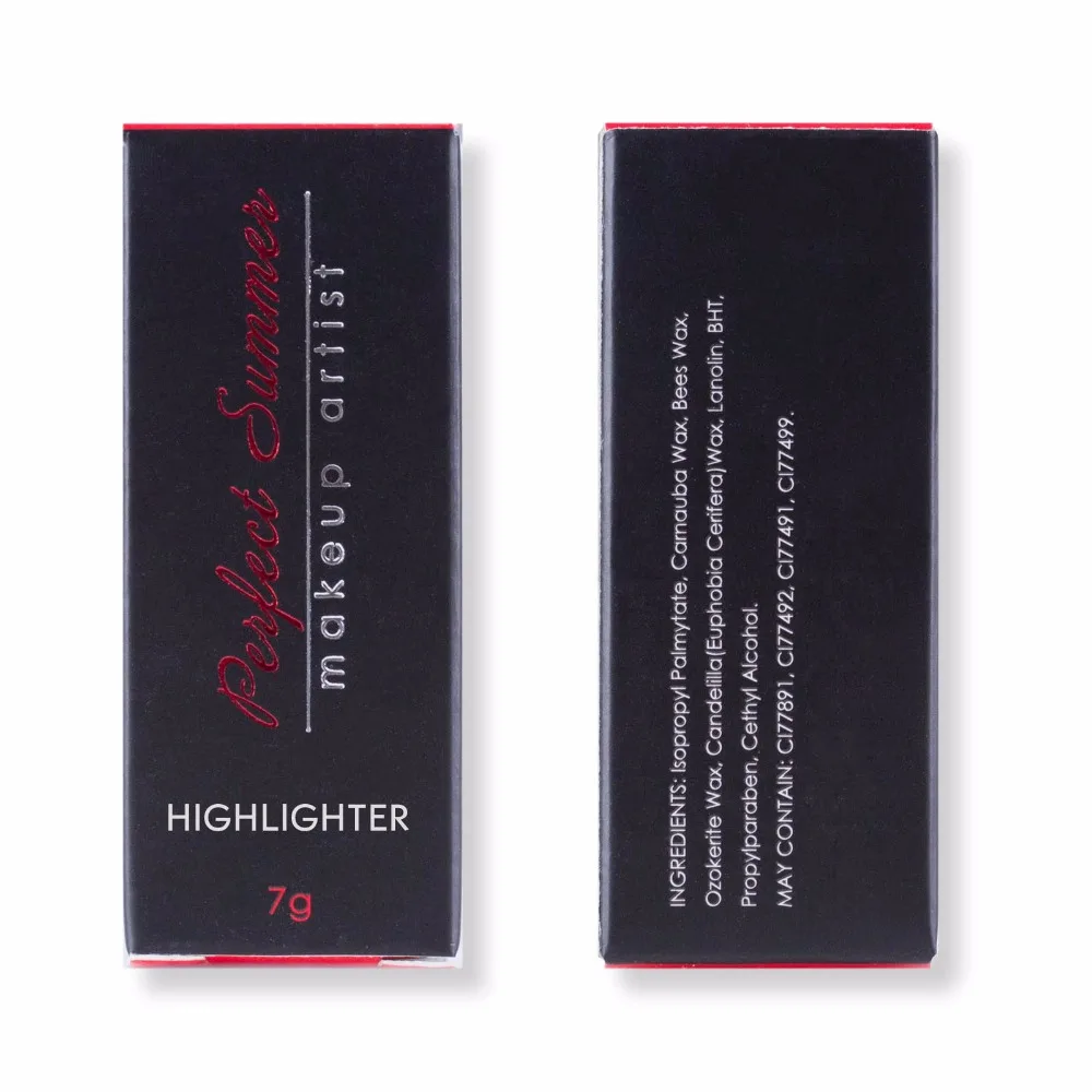 Идеальный летний мерцающий highlighter порошок кремовый серебряный золотой блеск