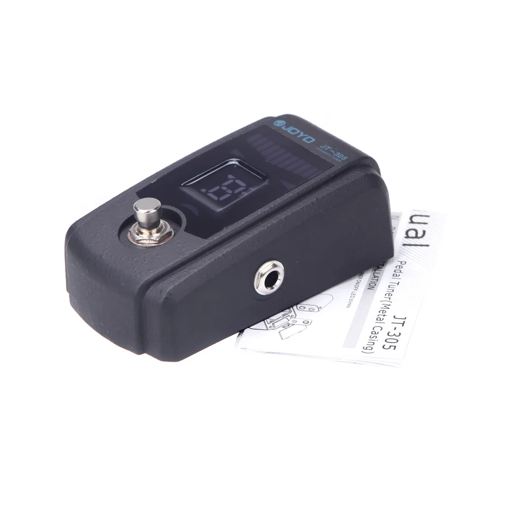 Joyo JT-305 гитарная педаль тюнера с металлическим корпусом 4 Дисплей режимами дизайн