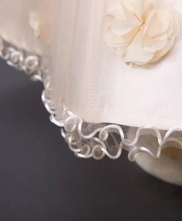 4-11Y Teenager Vestido Flower Girl Dresses Sleeveless Organza Floral Princess Bridesmaid Wedding Birthday Party Dress | Детская одежда