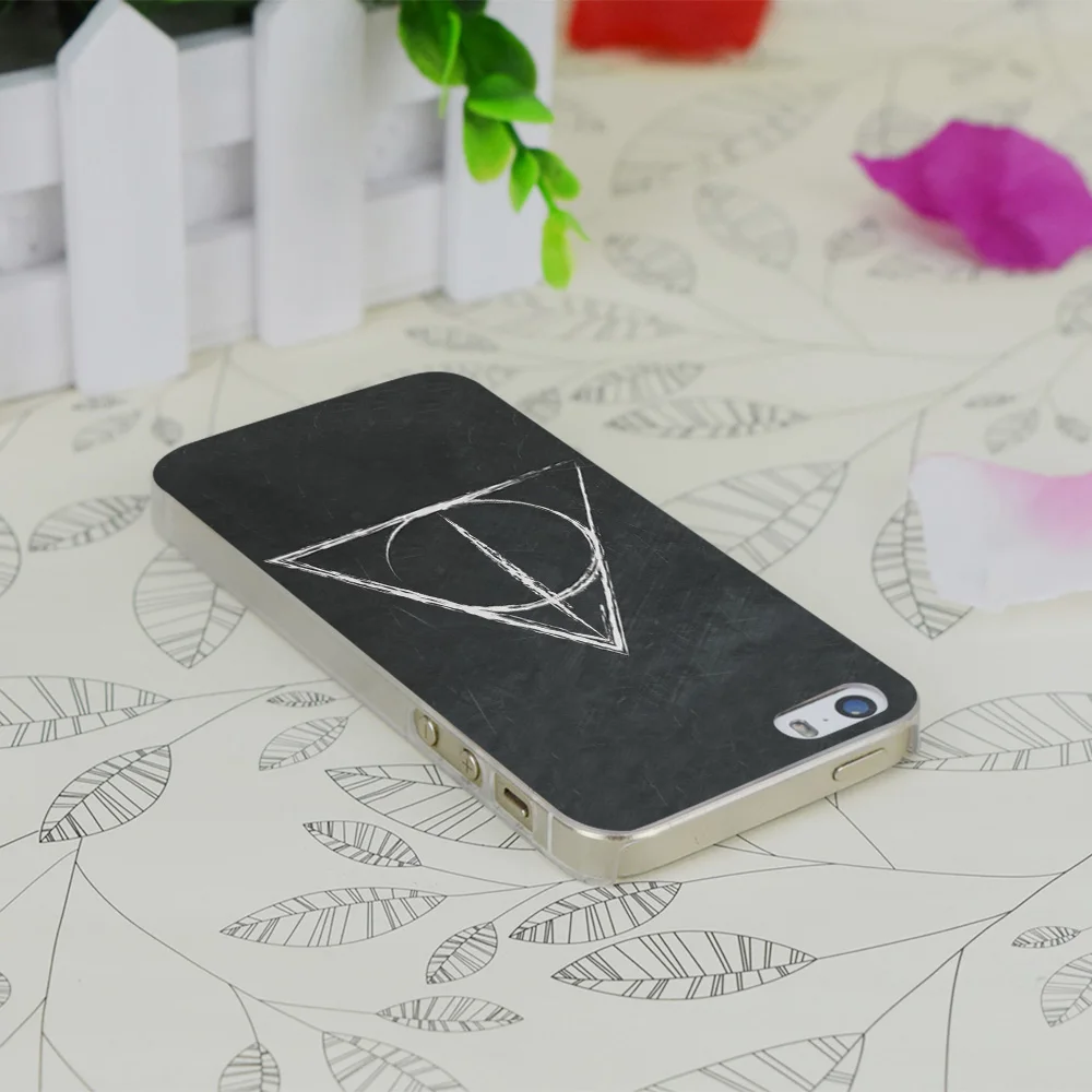 Прозрачный Жесткий Тонкий чехол для Apple IPhone 4 4S G 5 5S SE 5C 6 6S Plus C3414 |