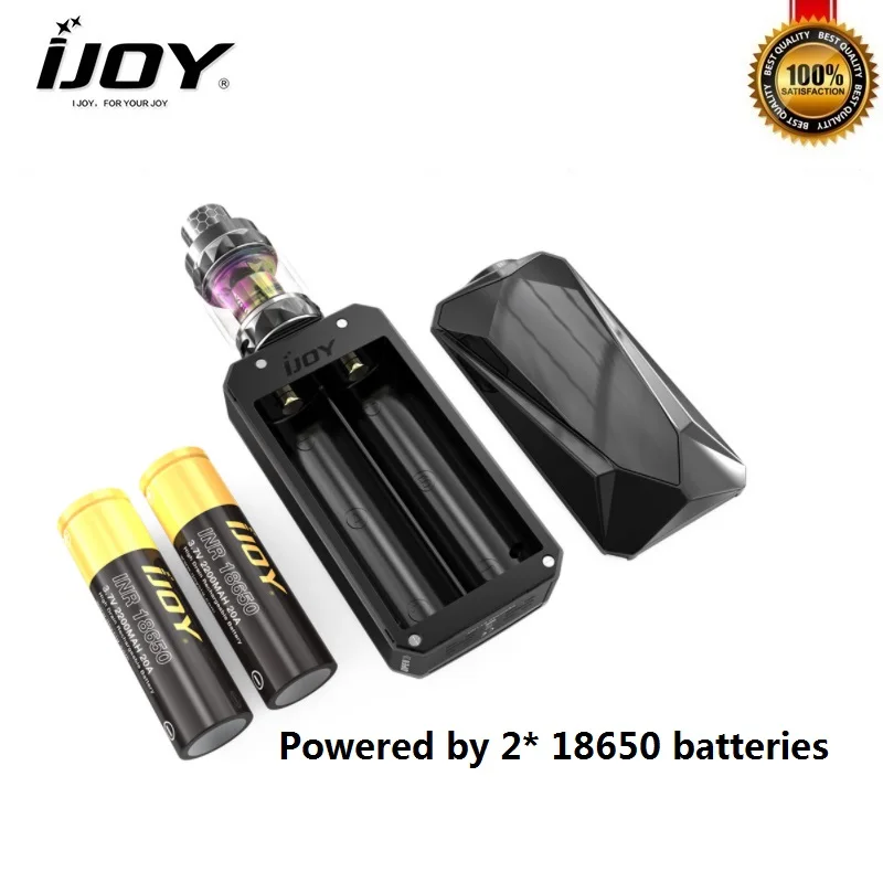 Оригинал IJOY Алмазный Мини комплект 225 Вт с миллисекундным огненным бриллиантом