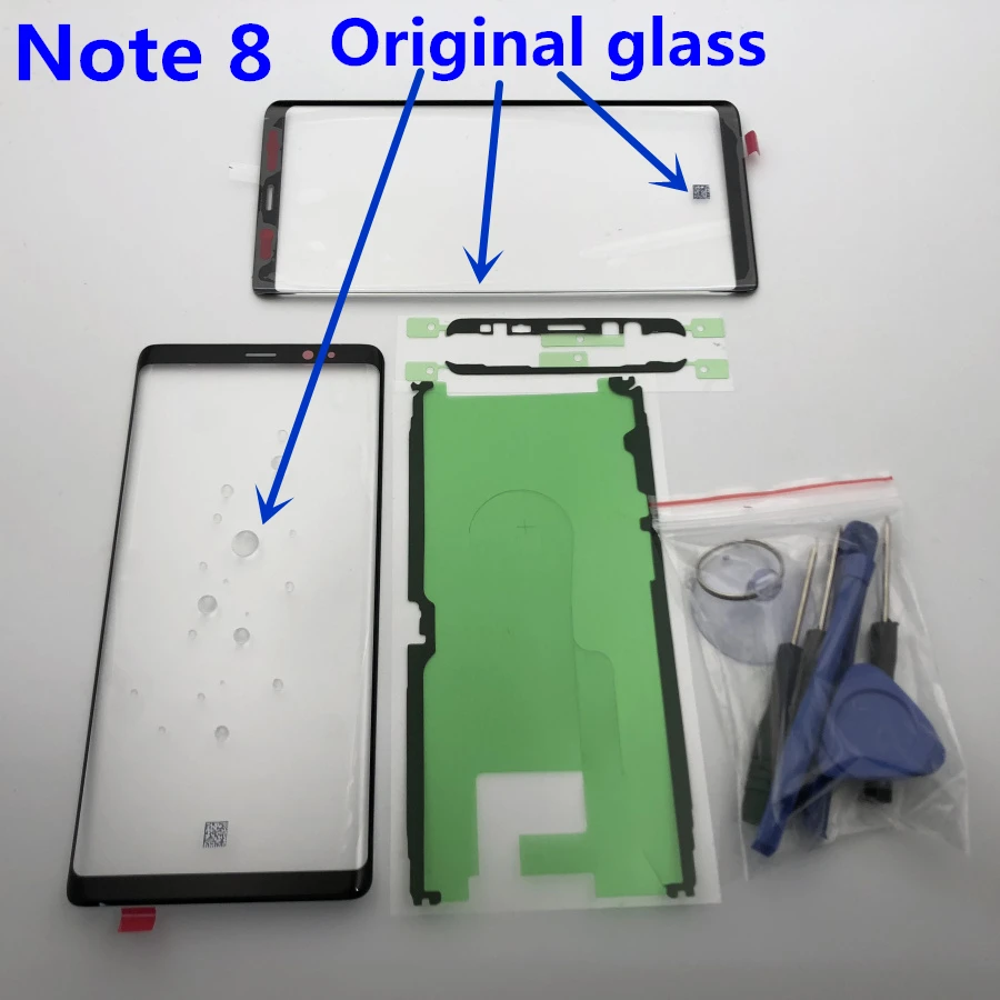 Оригинальное Сменное внешнее стекло для Samsung Galaxy NOTE 8 N950 N950F ЖК дисплей сенсорный