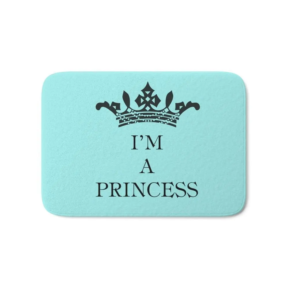 I'm A Princess коврик для ванной 17 &quotx 24&quot Рисунок Коралловый Флис Коврик
