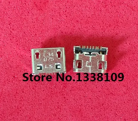 50 шт./лот для Samsung Galaxy Trend Lite S7390 s7392 micro usb зарядный разъем штепсельная док-станция |