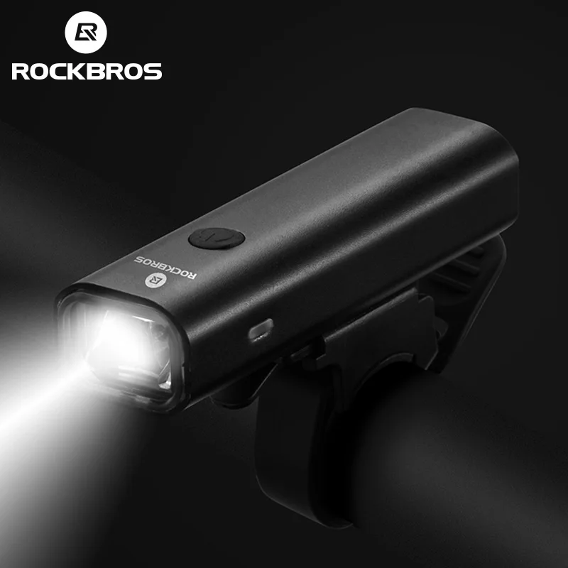Велосипедная фара ROCKBROS ультралегкий Передний фонарь с защитой от дождя зарядка
