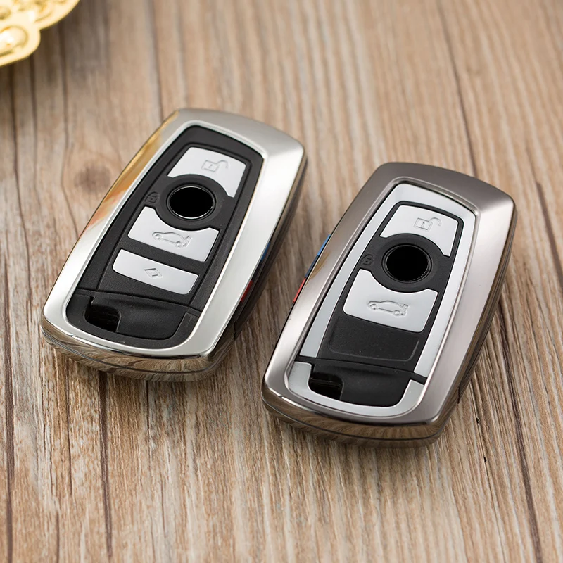 Car Key Case Cover For BMW F30 F20 X1 X3 X5 X6 X7 E30 E34 E90 E60 E36 Smart-2/3button Shell Bag Keyring Keychain Styling | Автомобили и