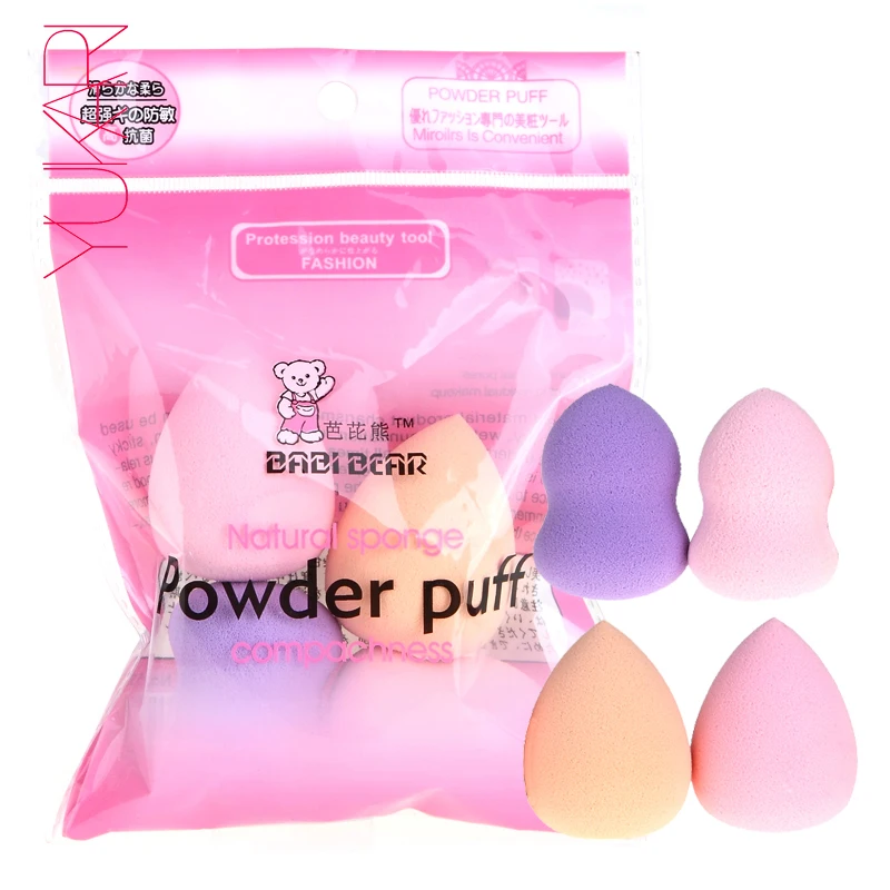4 шт. косметические пудры для растушевки|blender puff|sponge blendermakeup sponge blender |