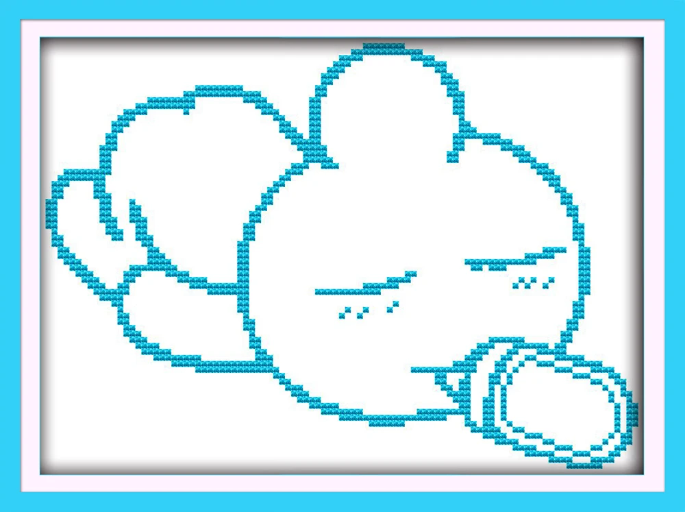 

Набор для вышивки крестиком для маленьких мальчиков (2), 14ct, 11ct, печать, вышивка на холсте, ручная работа, рукоделие