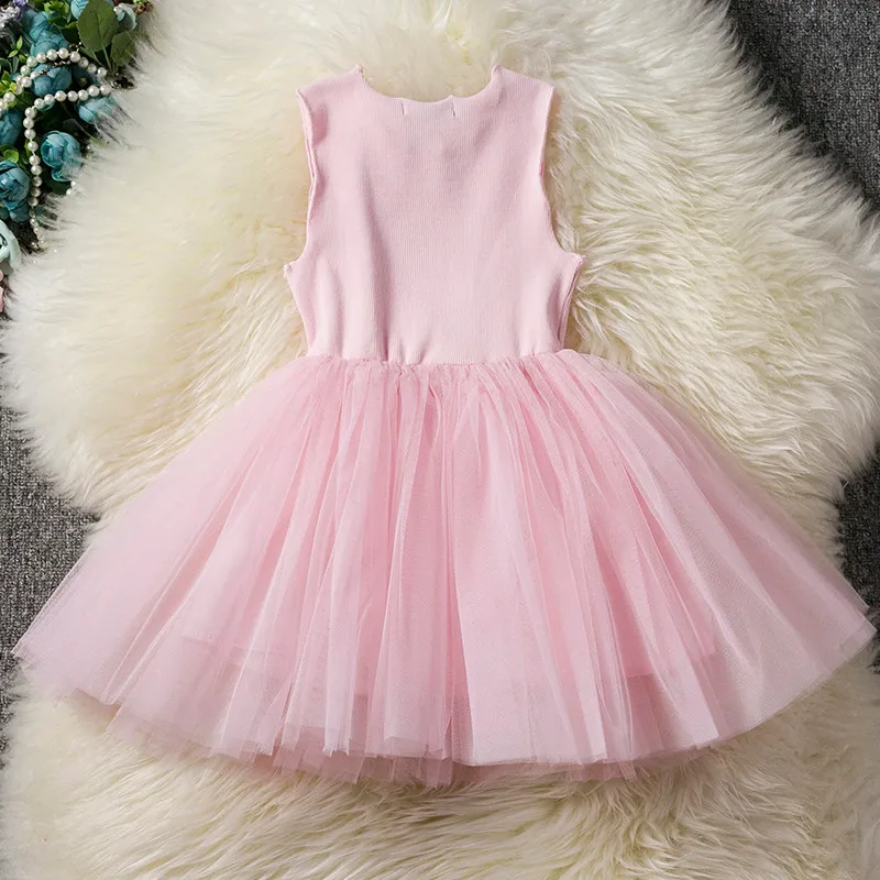 Baby Girls Dress Summer Children Girl Clothing 3-8 Years Toddler Tutu Dresses Birthday Party Kids For Clothes | Детская одежда и
