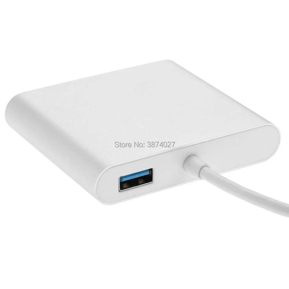 USB-C USB 3 1 Тип C к HDMI-совместимый цифровой AV &amp OTG Gigabit Ethnernet Female Адаптер зарядного
