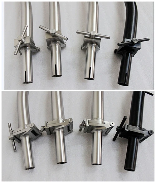 Titanium Ti3AL2.5V складной головной убор вынос S/M матовая/глянцевая поверхность с болтом для руля велосипеда 25,4 мм зажим для руля