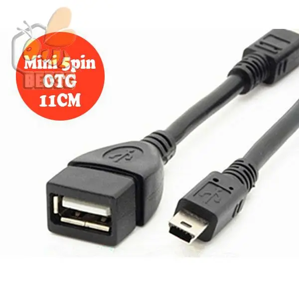 Кабель Хост OTG с Micro USB на mini 5 контактов 10 см 300 шт.|usb to usb|usb miniusb 10cm |