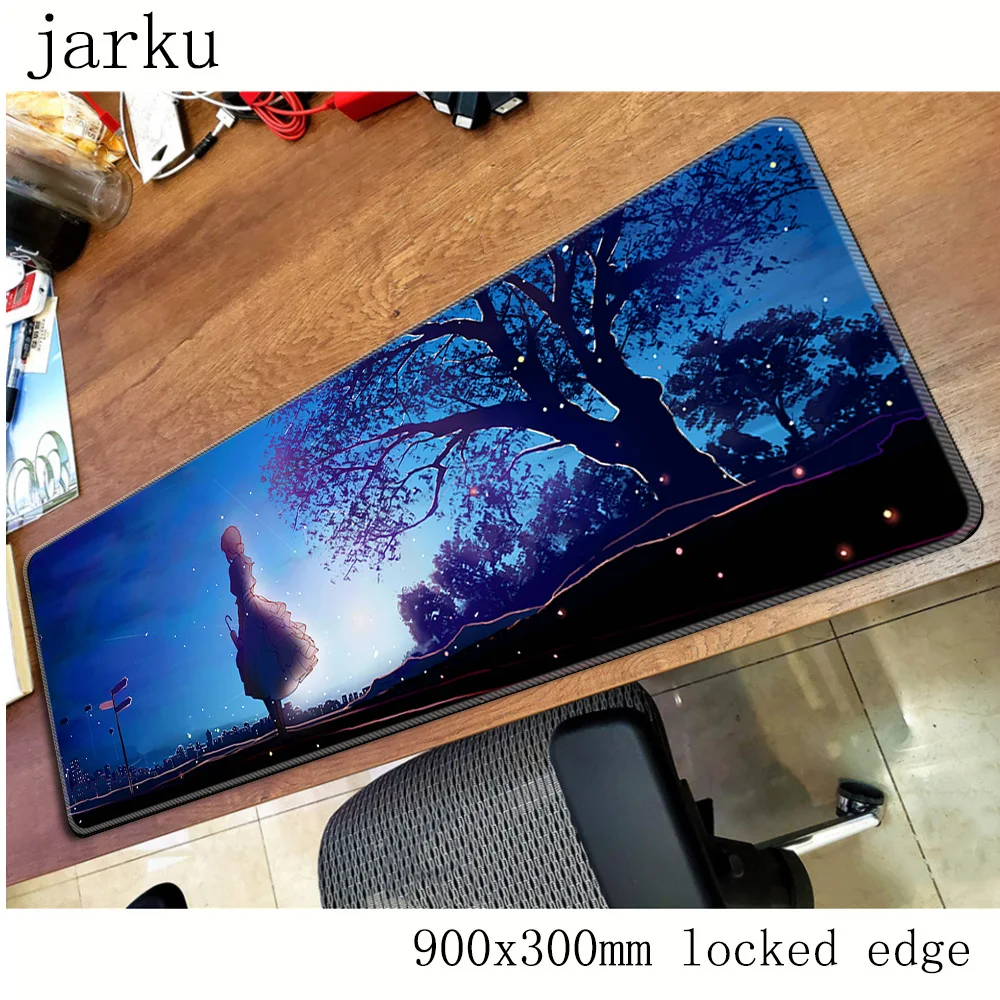 Геймерский коврик для мыши Фиолетовый evergarden 900x300x3 мм игровой locrkand аксессуары