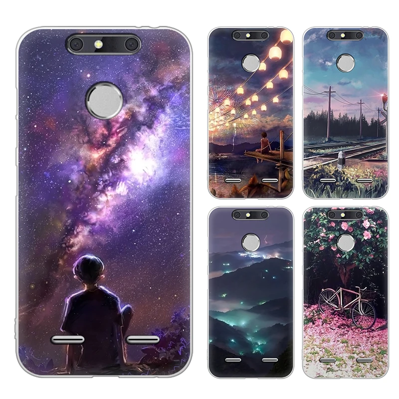 iTien Good Quality Fashion Cool Lovely Patter style Case For ZTE V8 Mini Protective Silicone Cover Gel Shell Rubber Pouch Skin |