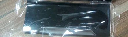 Debris trim Для Volkswagen VW Passat B8 CD пластин декоративная рамка для Центральной приборной панели пластин фортепиано Краски черный - Название цвета: Debris trim
