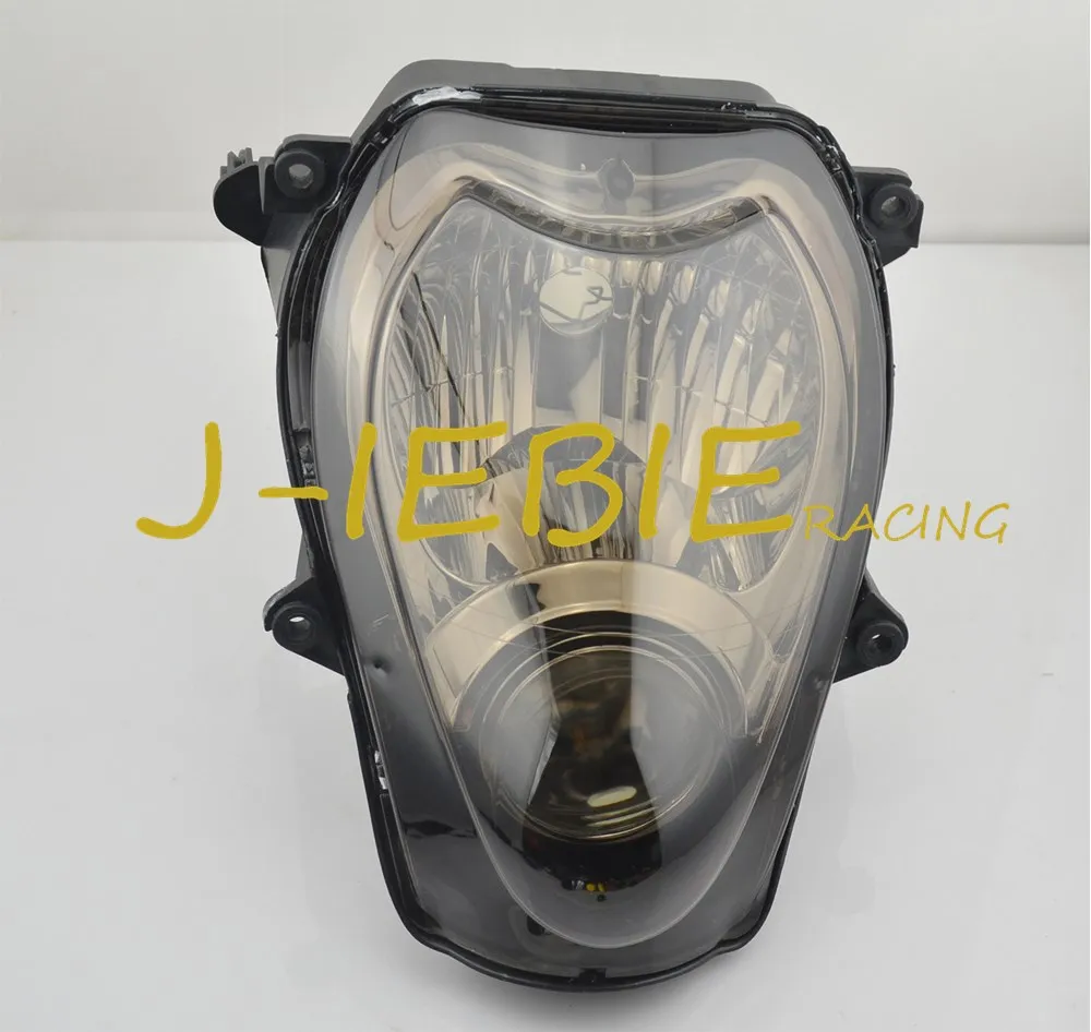 Дым передняя фара головной свет лампы в сборе для Suzuki GSXR 1300 Hayabusa 1999 2000 2001 2002 2003 2004