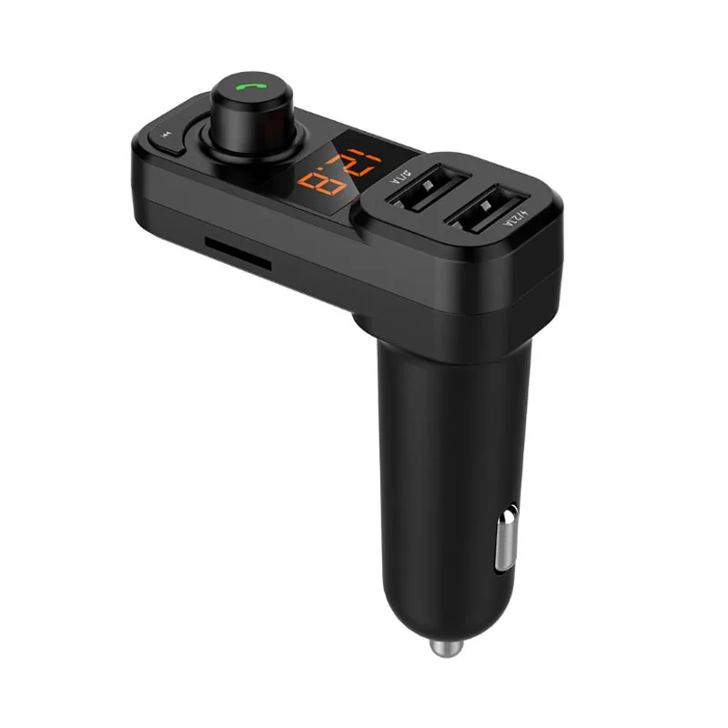 Автомобильный комплект jajabor с Bluetooth Handsfree fm-передатчиком беспроводной A2DP Автомобильный MP3-плеер Поддержка TF U диск двойной USB 5 В 3.1A Быстрая зарядка