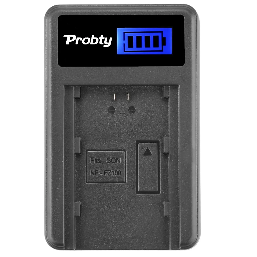 PROBTY NP-FZ100 NP FZ100 ЖК-дисплей Экран USB Батарея Зарядное устройство для Sony BC-QZ1 Alpha 9 A9 9R A9R