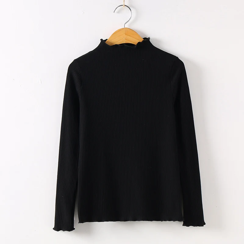 Shintimes Poleras De Mujer Moda Harajuku футболка с длинным рукавом Женская хлопковая Женские топы