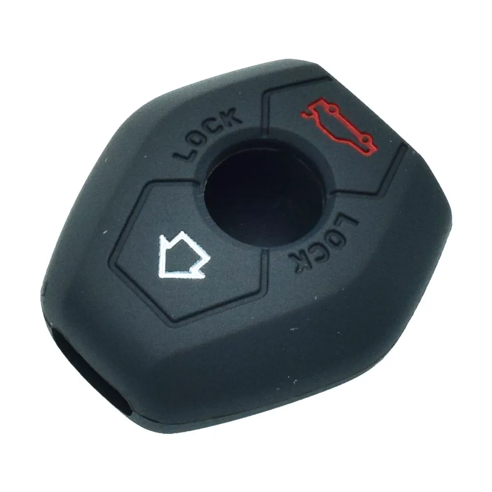 Силиконовый чехол для ключей от машины 3 кнопки дистанционного брелока держатель