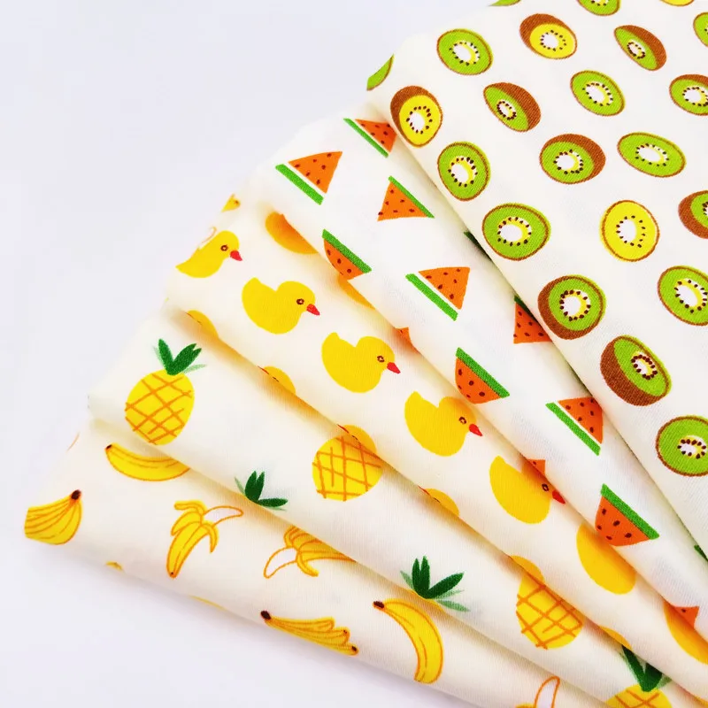 Удобная для тела мягкая хлопчатобумажная саржевая ткань рукоделия лоскутный