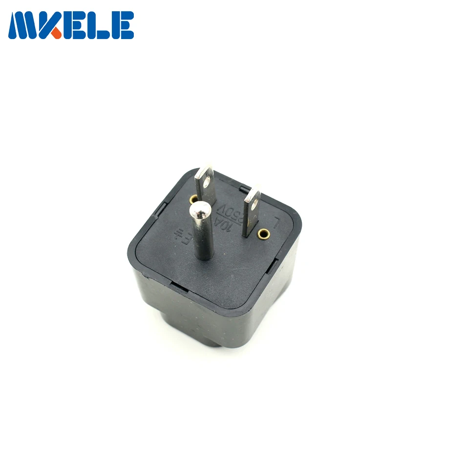 Высококачественная универсальная 3-контактная Портативная Черная вилка переменного тока стандарта США, дорожный промышленный конвертер, адаптер, электрическая розетка Высококачественная универсальная 3-контактная Портативная Черная вилка переменного тока стандарта США, дорожный промышленный конвертер, адаптер, электрическая розетка