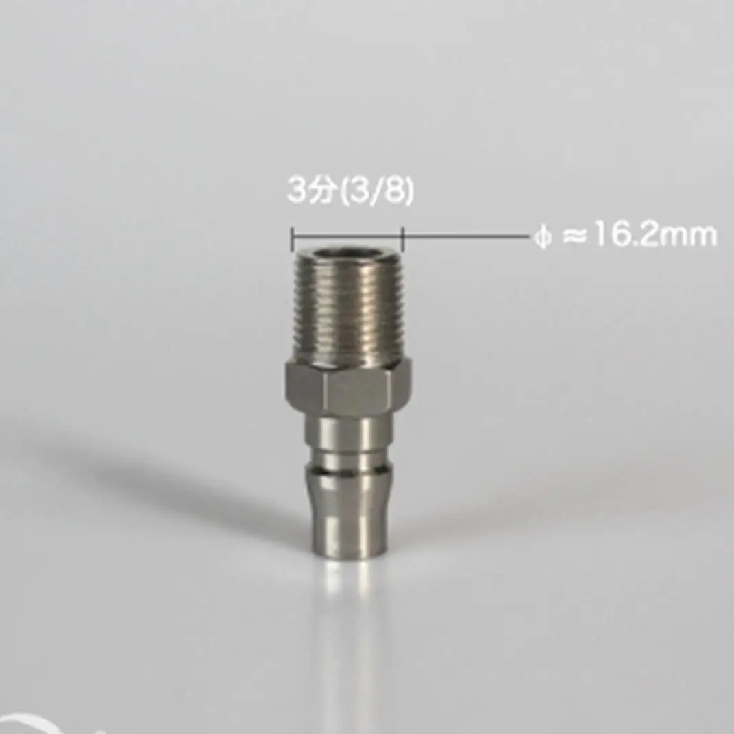 

3/8 "BSP Male 45 # стальной быстроразъемный с-образный пневматический Фиттинг PM30