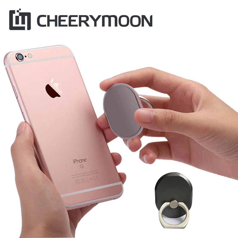 CHEERYMOON Q1 Овальный держатель Универсальный мобильный телефон кольцо IRE металл с
