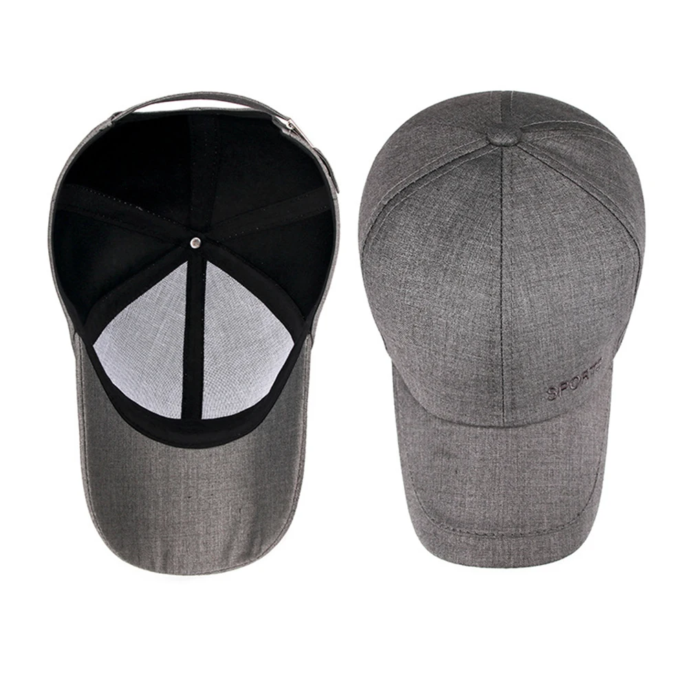 Женская и Мужская бейсболка в стиле хип хоп FS темно серая хлопковая кепка