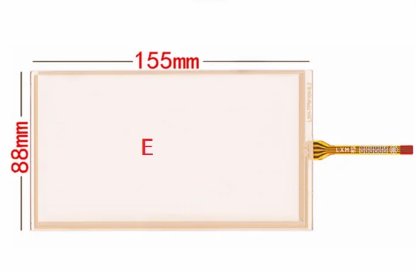 TM062RDH03/02 TM062RDS01 Новый 6 2 дюймовый сенсорный экран 155*88 HSD062IDW1 A20 A00 155 мм * 88 мм|inch touch