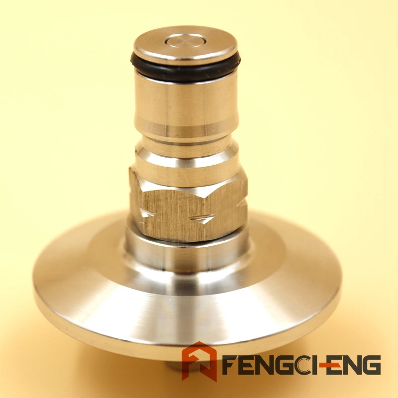 1," Tri Clamp to Ball Lock Post, SS304 Сантехнический Брюер фитинг, 50,5 мм OD наконечник