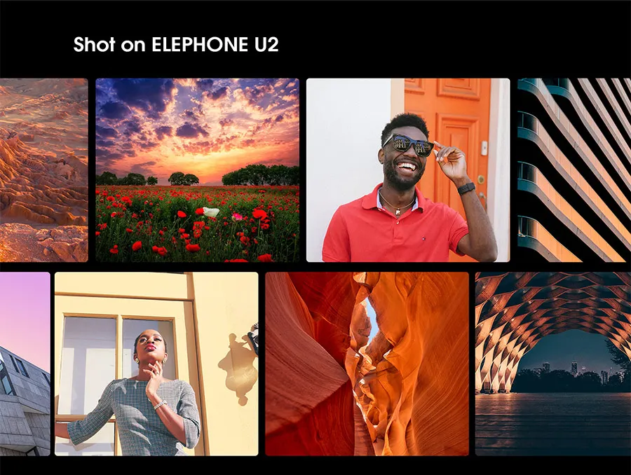 Elephone U2 16MP всплывающая камера 6,2" FHD+ экран Android 9,0 MT6771T Восьмиядерный 4/6GB 128GB Face ID 4G LTE мобильный телефон
