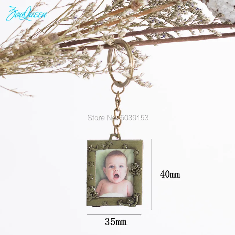 Key Chain Style F Креативная мини-фоторамка набор свободно развивающая фото детская настольная фоторамка домашний Декор подарок на день рождения Аксессуары - Цвет: Key Chain Style F