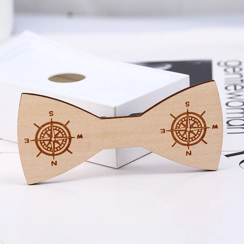 2018 Fashion Unisexal Handmade Casual Wedding Wood Bowtie Man Wooden Bow Tie Male Papillon Neck | Аксессуары для одежды