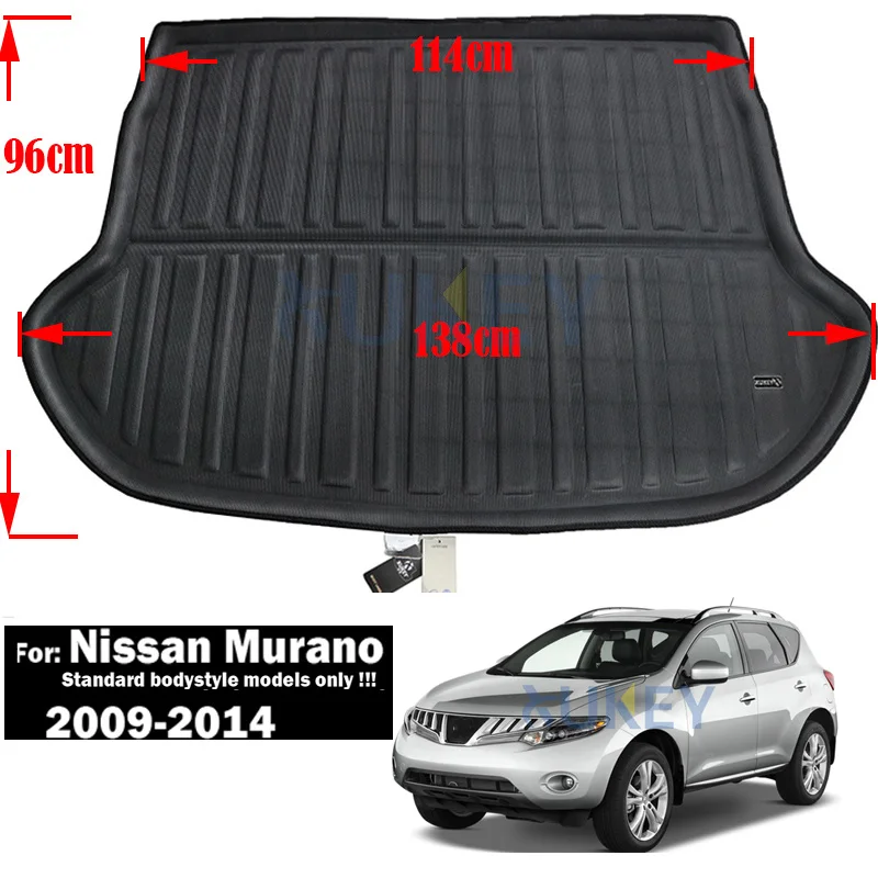 XUKEY грузовой лайнер лоток для Nissan Versa Almera Teana Altima Qashqai Dualis Murano Rogue Sport J10 J11 задний коврик багажника