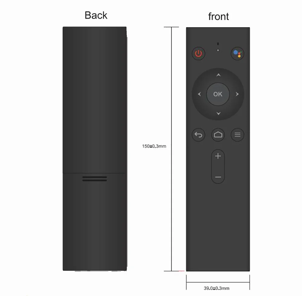 Bluetooth голосовой пульт дистанционного управления Управление Замена для Mecool Android