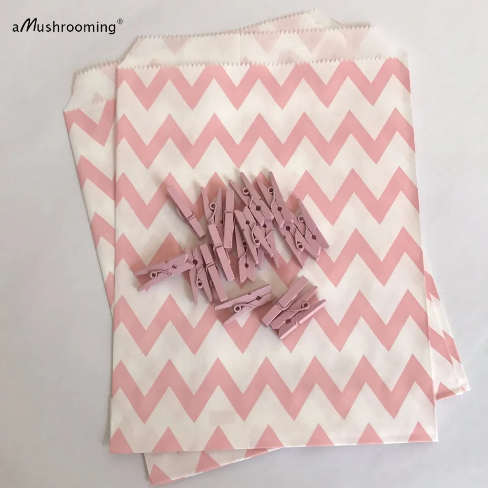 Светильник розовые вечерние пользу Бумага зажимы полиэтиленового пакета