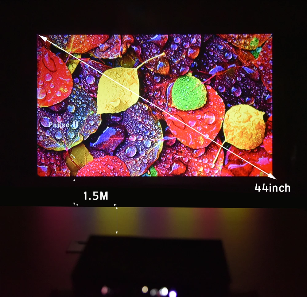 TouYinger T1 светодиодный мини проектор Поддержка HD 1080P видео домашний кинотеатр