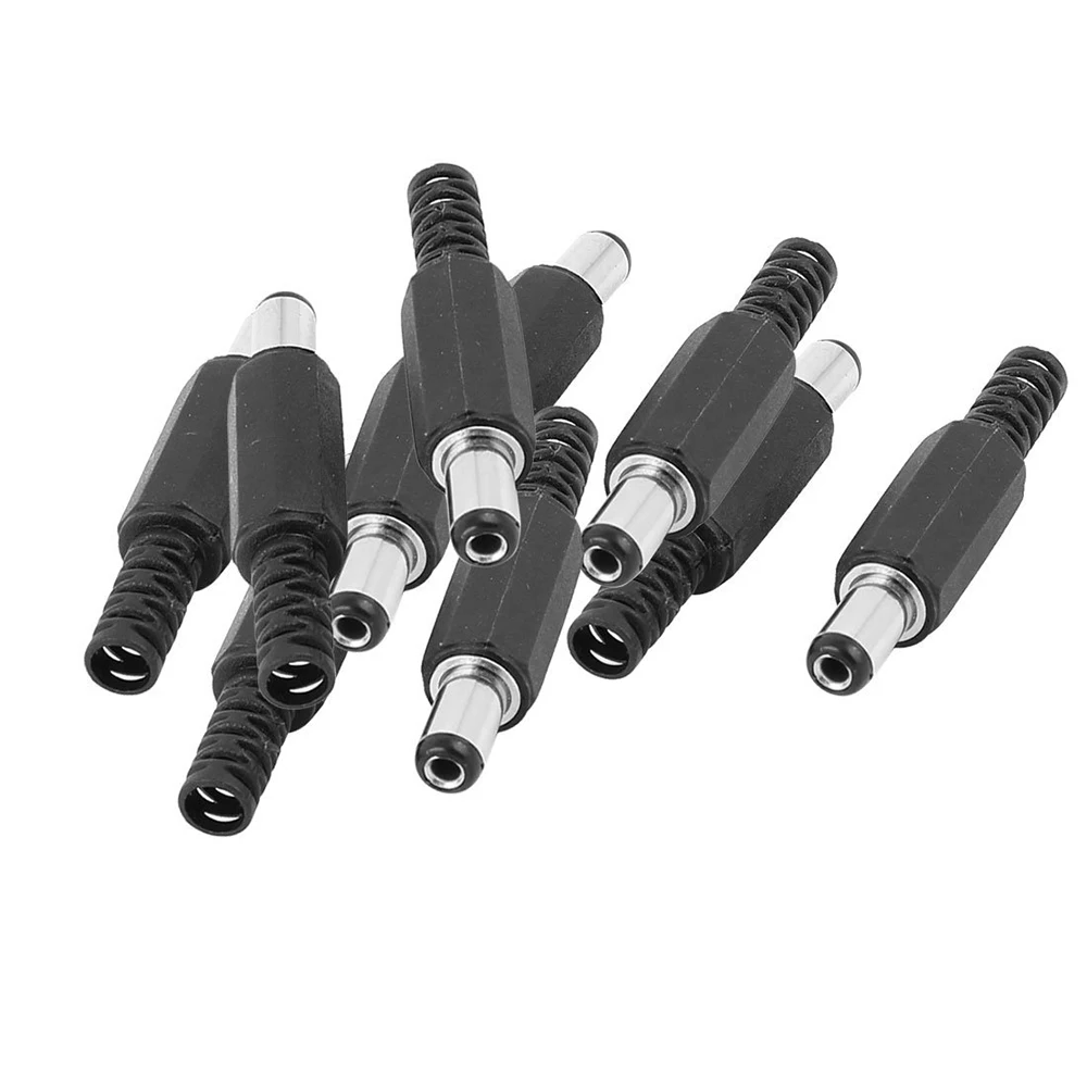 50 шт. пластиковые штекеры 2 1x5 5 мм|male power connector|male dc connectormale plug |