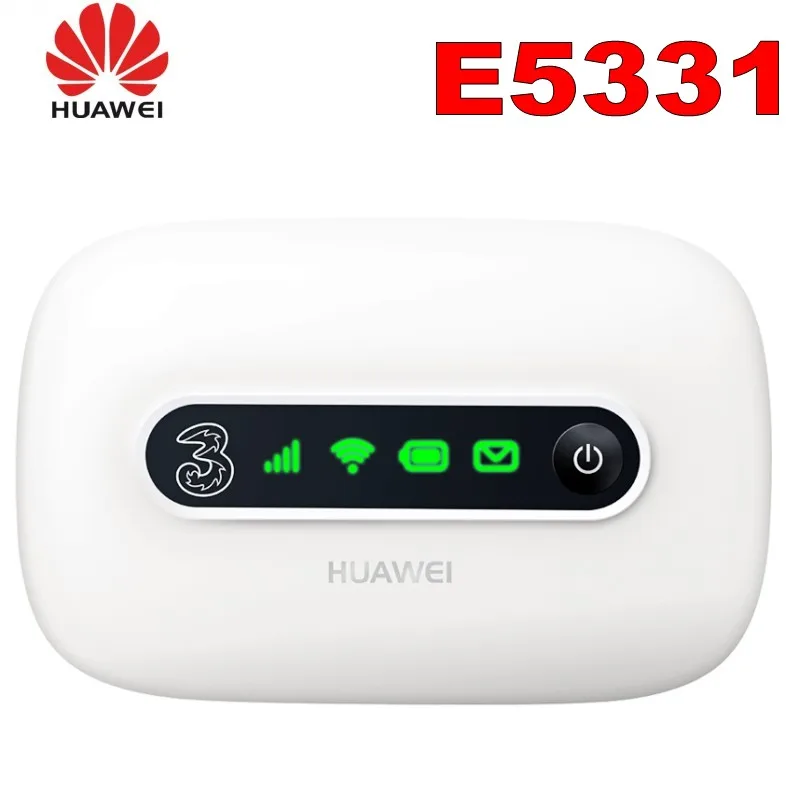 Huawei E5331 разблокирован 100 шт. 3G 21 Мбит/с HSPA Wi Fi мини беспроводной модем мобильный