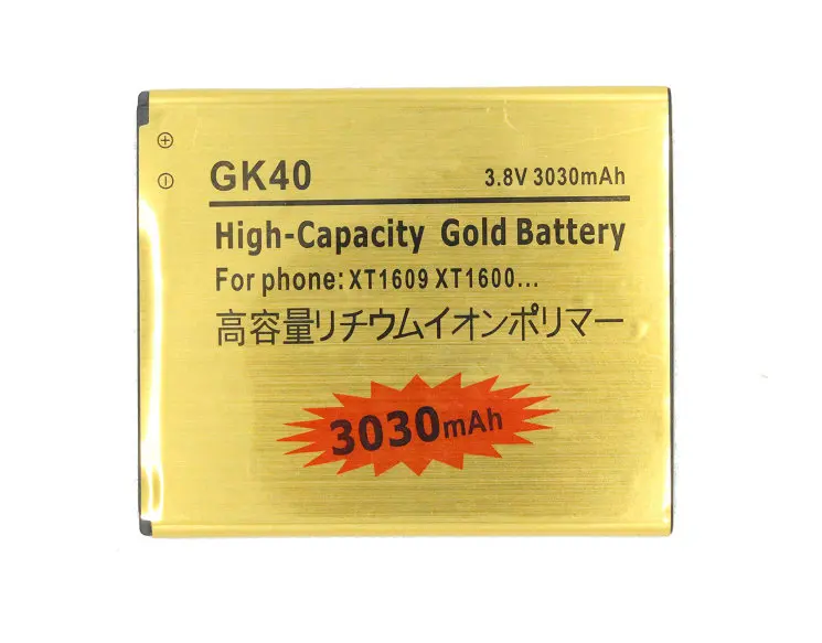 1x3030mAh GK40 Аккумулятор для MOTOROLA MOTO G4 PLAY XT1607 XT1609 XT1600 XT1670 XT1671 XT1672 XT1750 Moto G5 E3 XT1700|battery