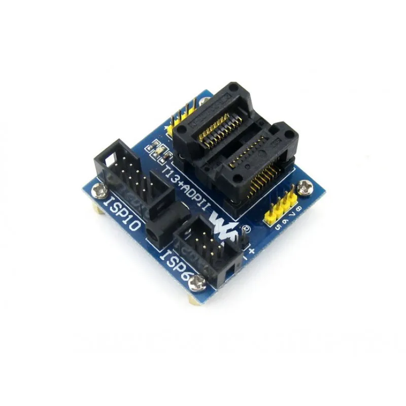 T13 + ADPII ATtiny13 ATtiny12 ATtiny15 ATtiny25 ATtiny45 SOIC8 (208 mil) Программирование адаптер тестовое