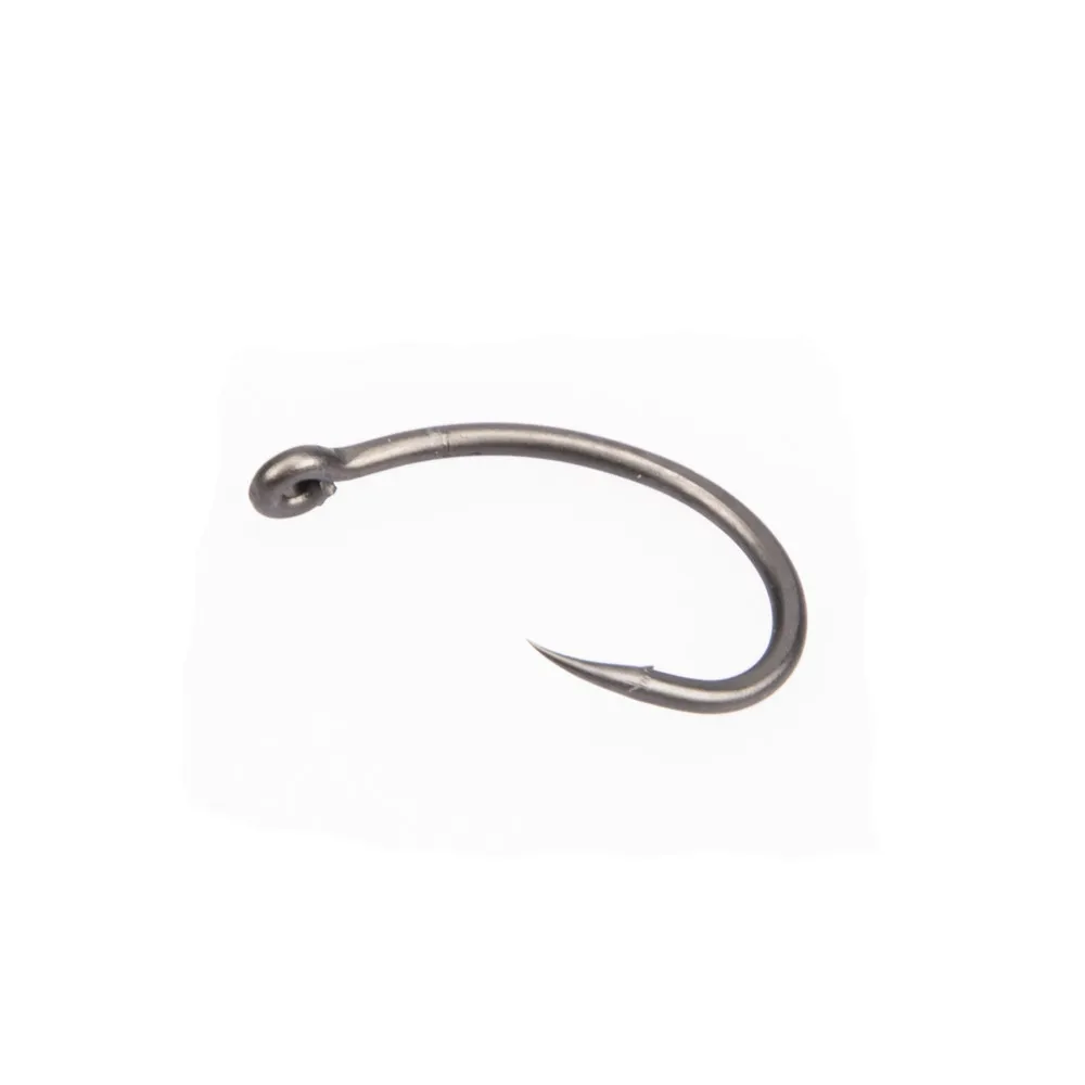 10 шт./лот рыболовные крючки из высокоуглеродистой стали круглые Крючки 8 # крепкие