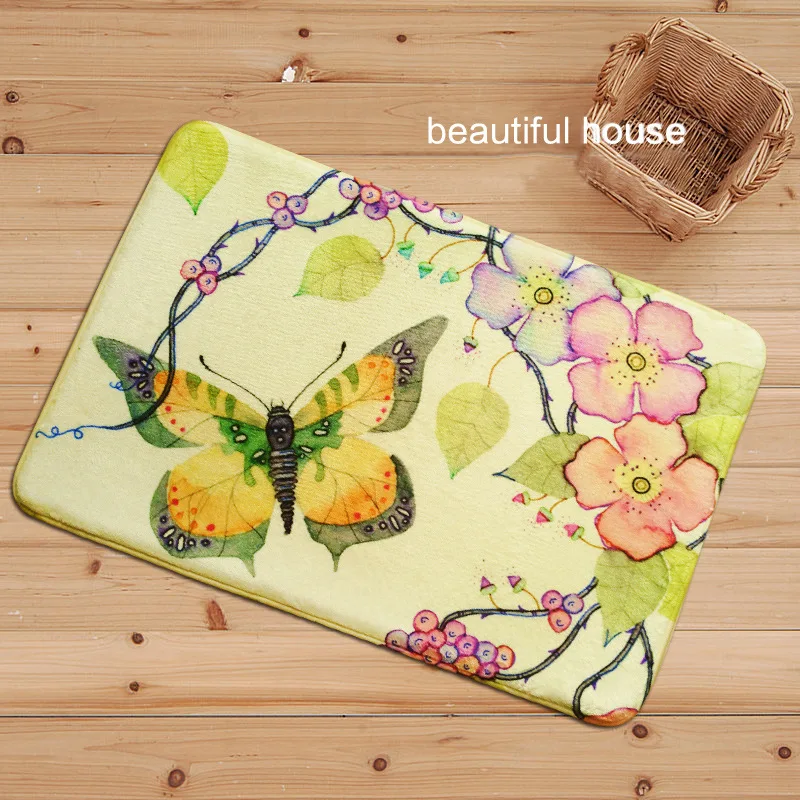 2017 Новый американский деревенский цветочный коврик/кухонный Коврик для прихожей