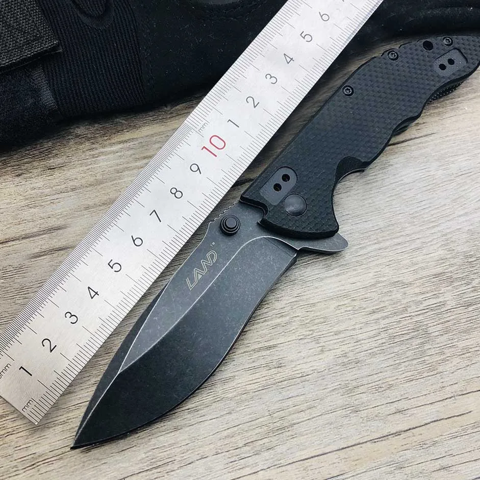 Land 9054 12C27 лезвие складной нож G10 Ручка для путешествий на открытом воздухе Venturing коллекция подарок выживания утилита EDC карманный нож