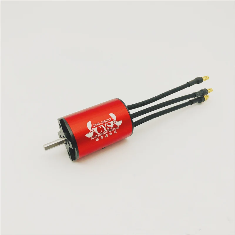 2840 3600KV бесщеточный мотор RC модель лодки Мотор 4 мм вал водяного охлаждения куртка