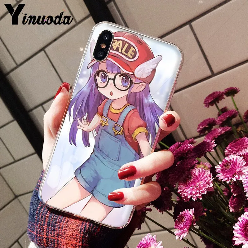 Yinuoda милый японский аниме Arale Dr SLUMP клиент высококачественный чехол для телефона