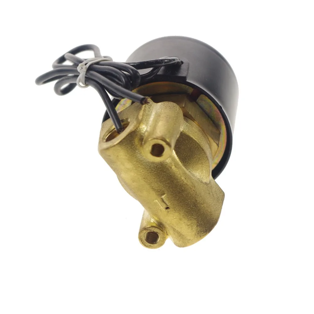 Электрический электромагнитный клапан водяной воздушный N/O 24V DC 1/4 &quot нормально